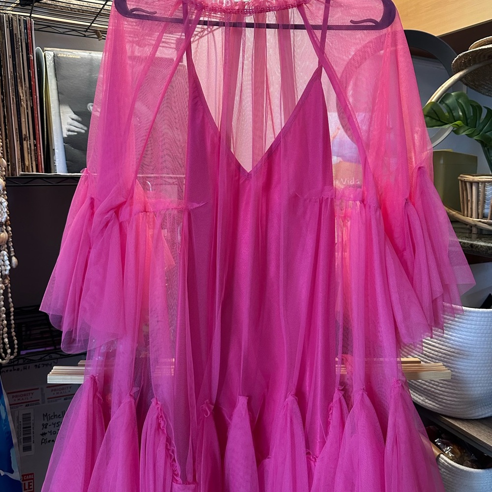 ANTHROPOLOGIE MINI TULLE LAYER DRESS